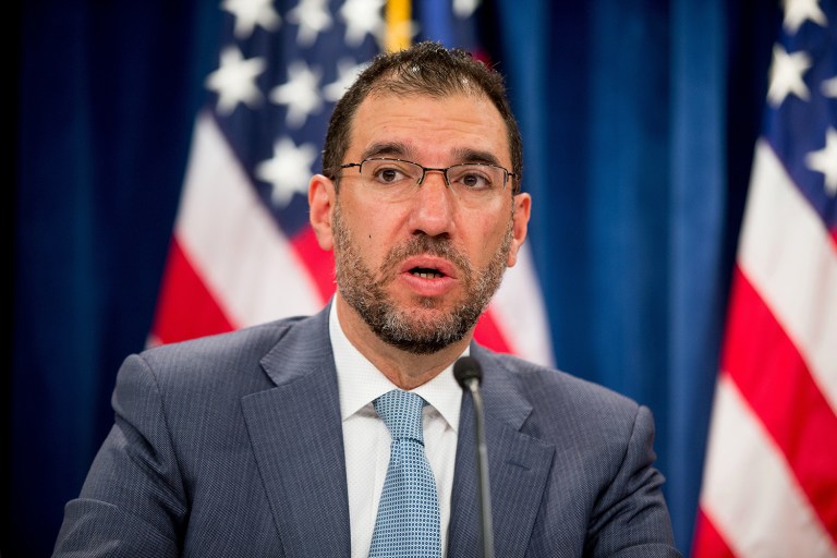 CMS Acting Director Andy Slavitt said he's hopeful that congressional Republicans and President-elect Trump won't immediately deprive millions of Americans of their insurance plans in a quest to ditch President Obama's healthcare law. (AP Photo/Andrew Harnik)