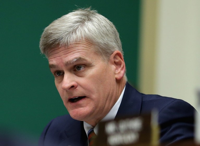 Rep. Bill Cassidy, R-La., delivers opening remarks during a hearing in the Rayburn House Office Building on Capitol Hill December 4, 2013 in Washington.  (Photo by Chip Somodevilla/Getty Images)