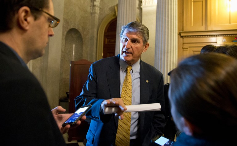To listen to Sen. Joe Manchin and other Democrats tell it this week, coal is still king on Capitol Hill, regardless of party. (AP Photo/Alex Brandon)