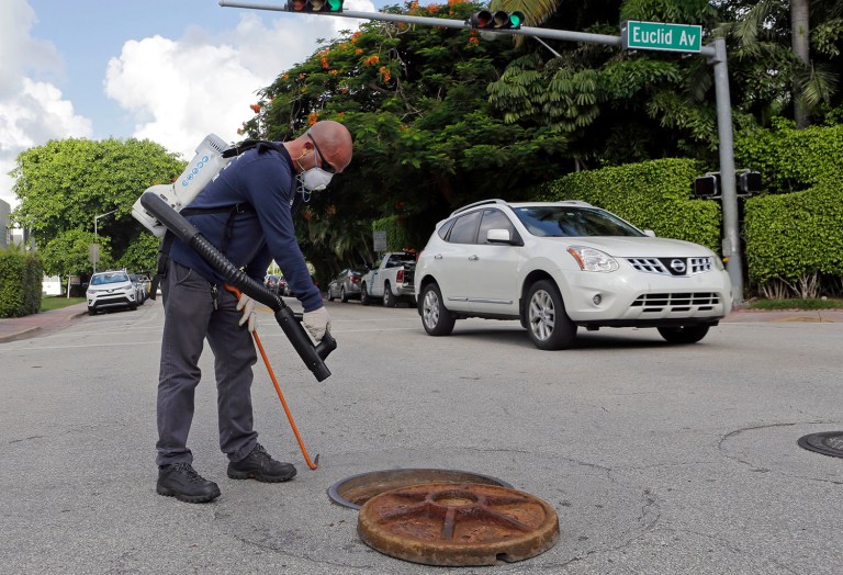 The CDC declined to pinpoint the exact areas in Miami where the Zika virus is spreading. (AP Photo/Alan Diaz)