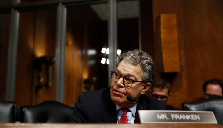 Over 30 Democratic senators have called on him to resign. (AP Photo/Carolyn Kaster)