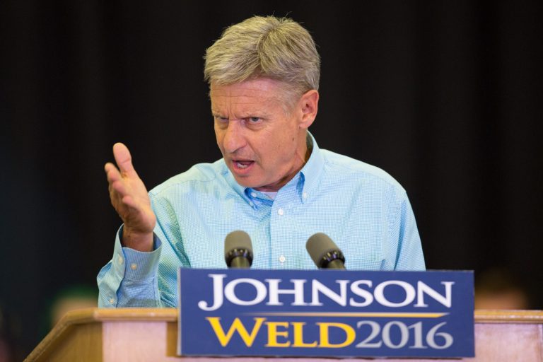 Johnson also fielded tough questions from Behar about his disastrous interview on MSNBC. (AP Photo/Scott Morgan)