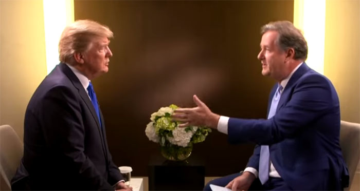 Trump tells Piers Morgan: ‘I wouldn’t say I’m a feminist’, but rather ‘for everyone’