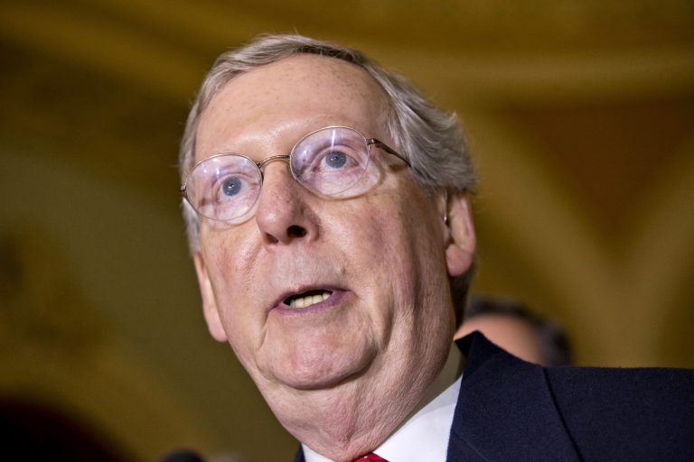 Senate Minority Leader Mitch McConnell of Kentucky is taking on conservative groups that he says use controversies of their own creation to raise money and then 