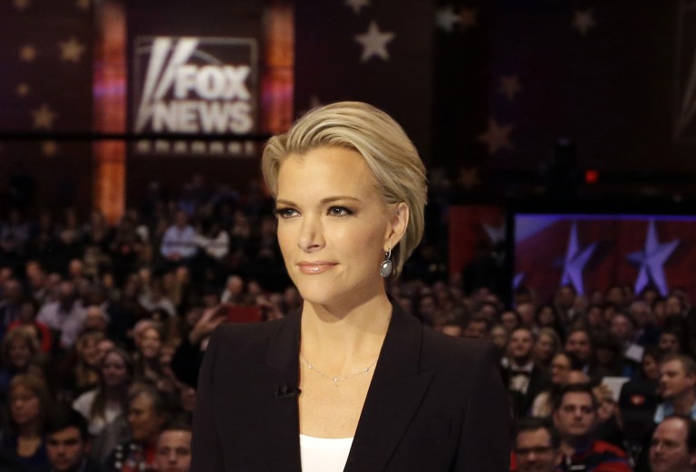 Megyn Kelly said her two decades of hard work made her a household name, not Donald Trump. (AP Photo/Chris Carlson)
