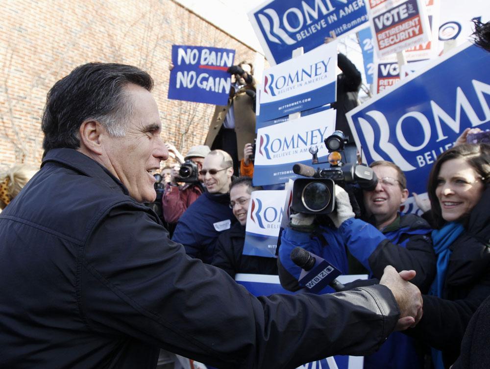 Romney wins New Hampshire primary
