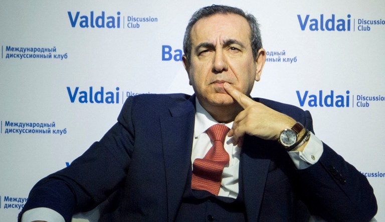 He was probably trying to recruit students for Russian intelligence services. (valdaiclub.com via AP)