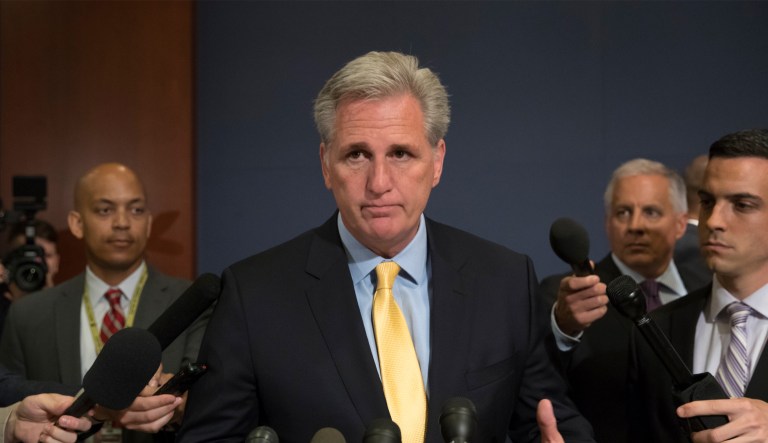 The House Budget Committee passed it along party lines Wednesday without any Republican defectors, even though some conservative critics sit on the panel.