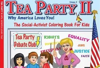 Second Tea Party coloring book drops
