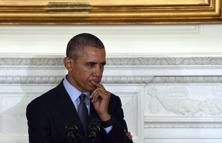 If President Obama closes the Guantanamo Bay detention center and transfers detainees to the U.S., House Republicans will launch a court challenge. (AP Photo/Susan Walsh)