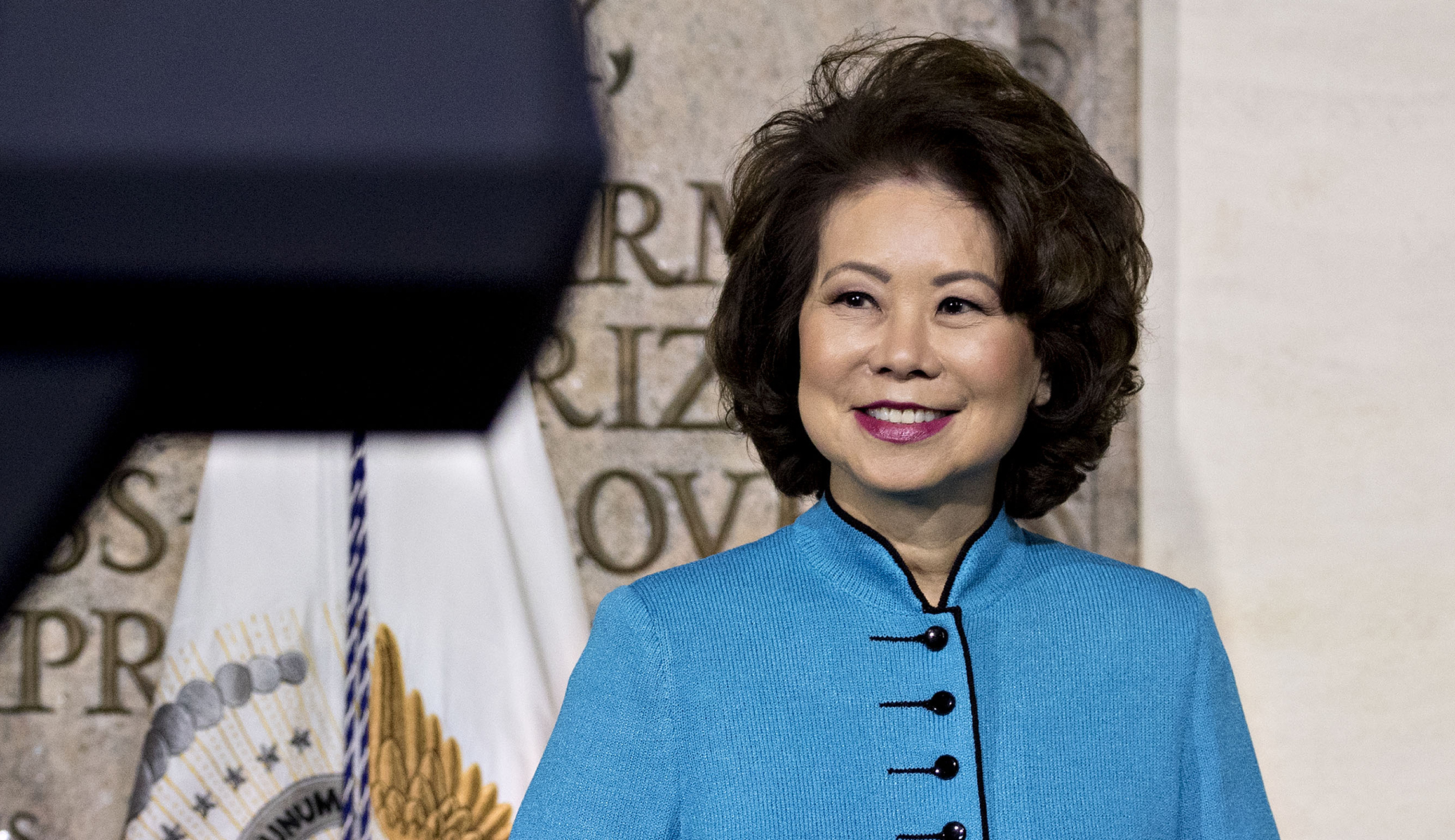 The unflappable Elaine Chao