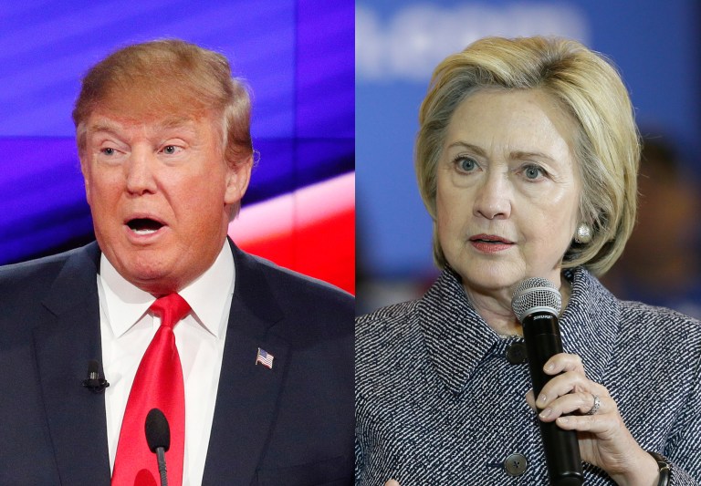 Donald Trump tweeted out a warning to Hillary Clinton to 