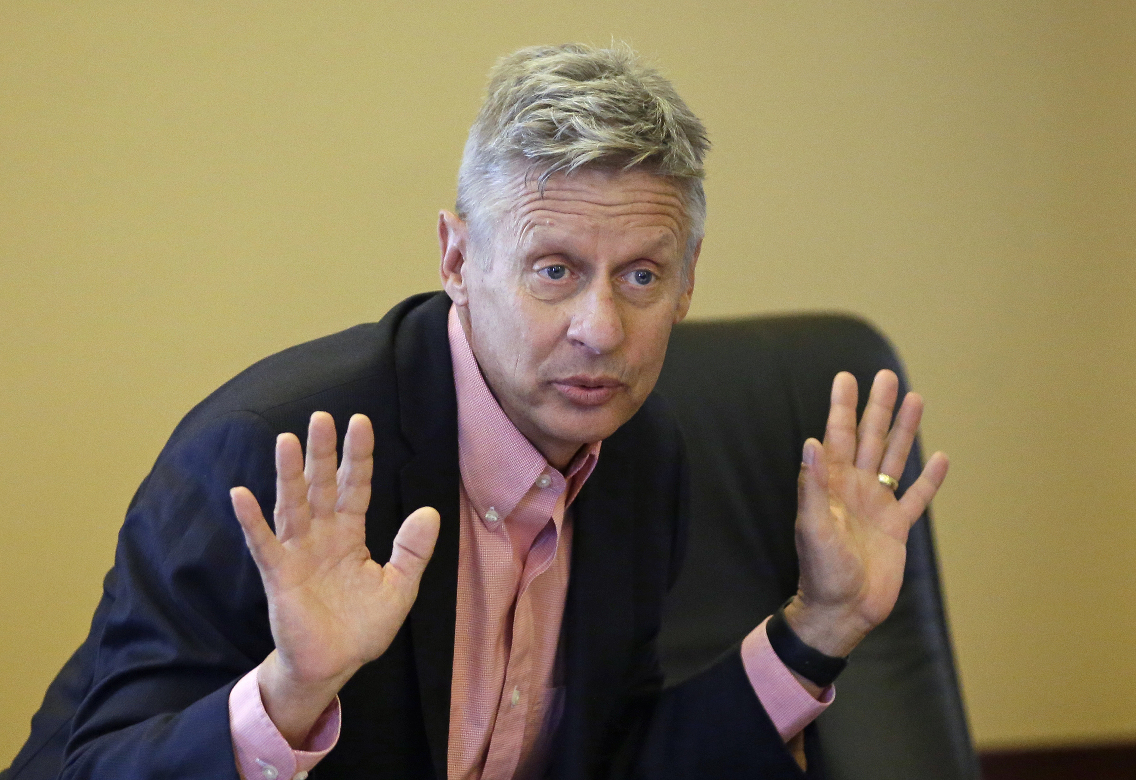 Gary Johnson: ‘Crazy’ election my ticket to White House