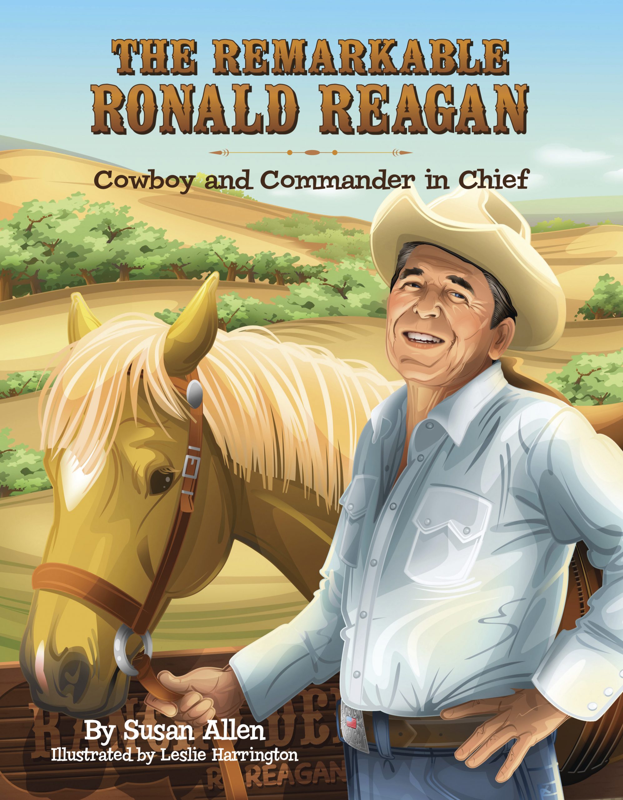Susan Allen introducing kids to ‘Dutch’ Reagan