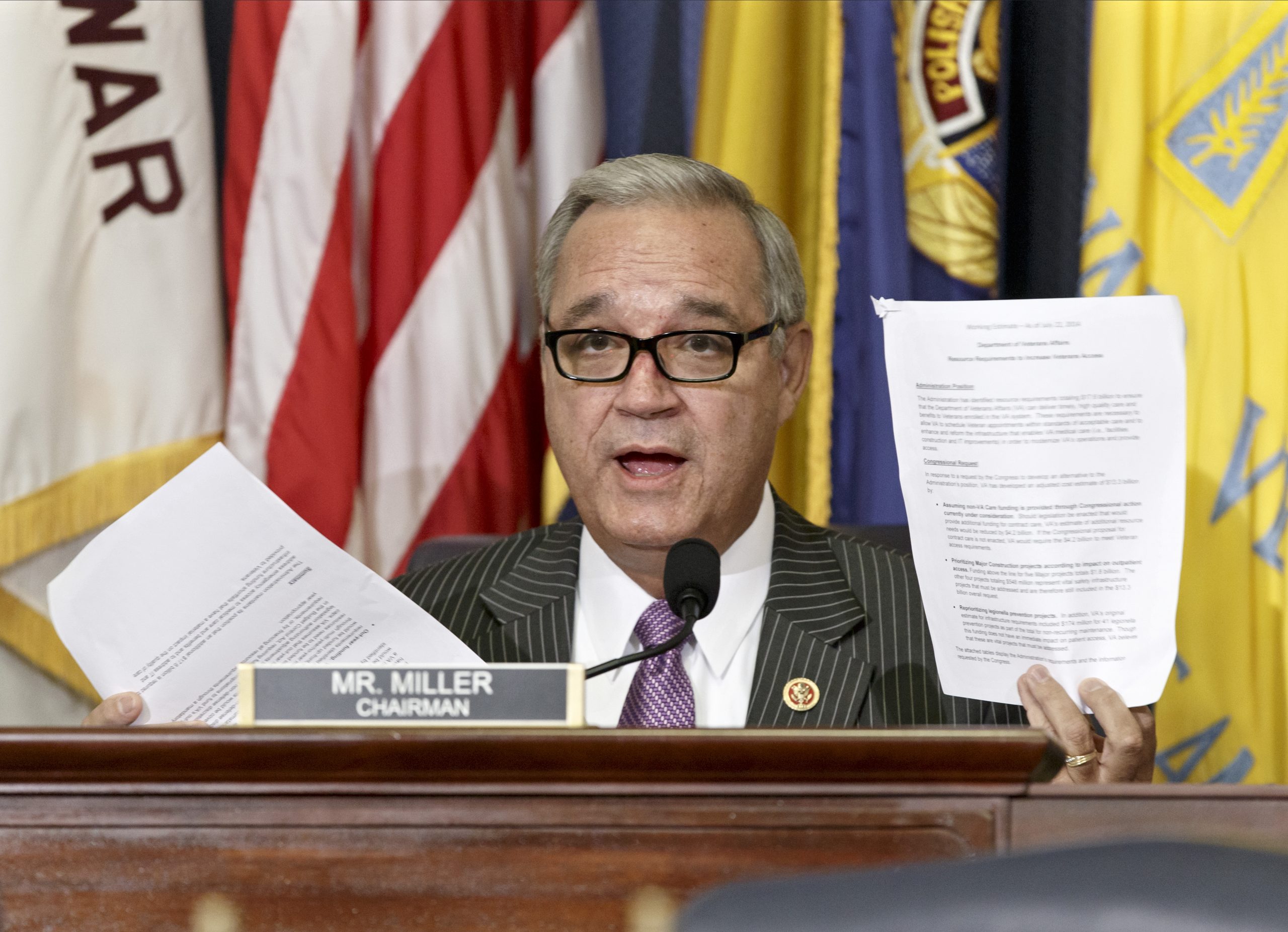 Key congressman demands VA honchos be sacked following construction fiascos