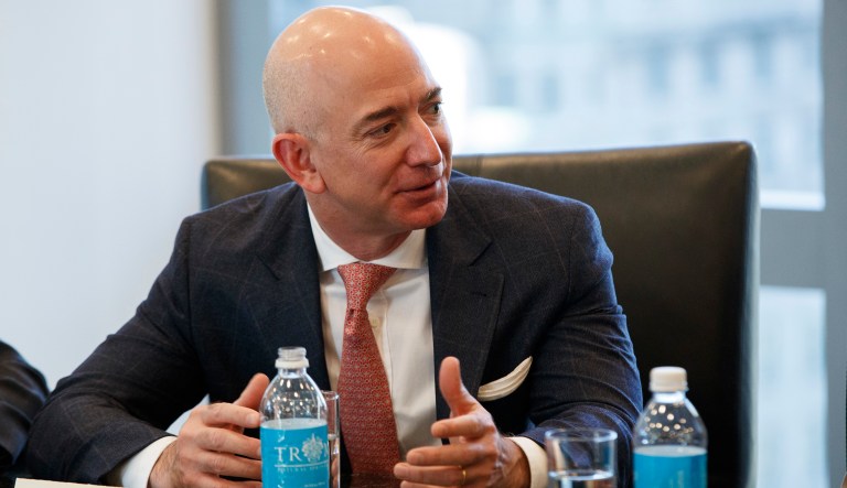 Despite the often socially liberal views of tech giants like Jeff Bezos, their attempt to harness capitalism for the public good is a very good thing. (AP Photo/Evan Vucci, File)