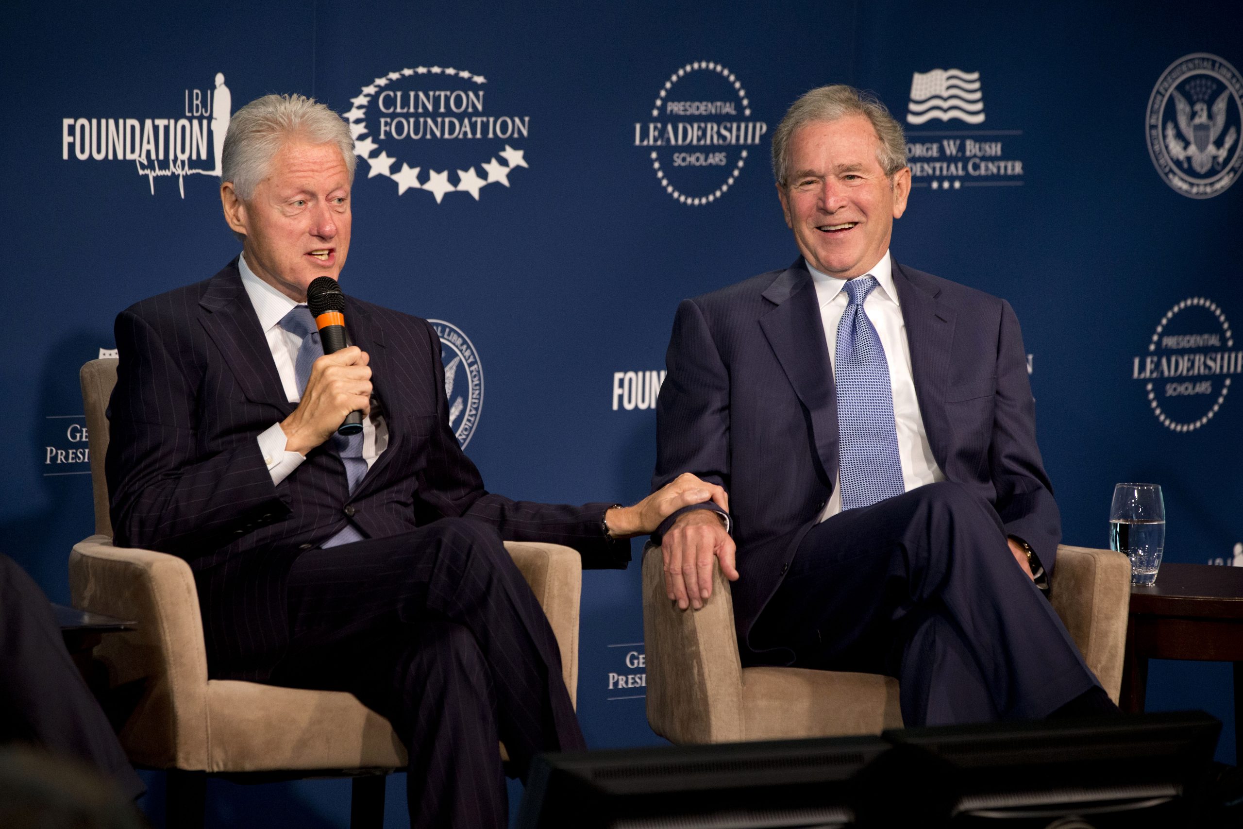 Bush, Clinton and the political class