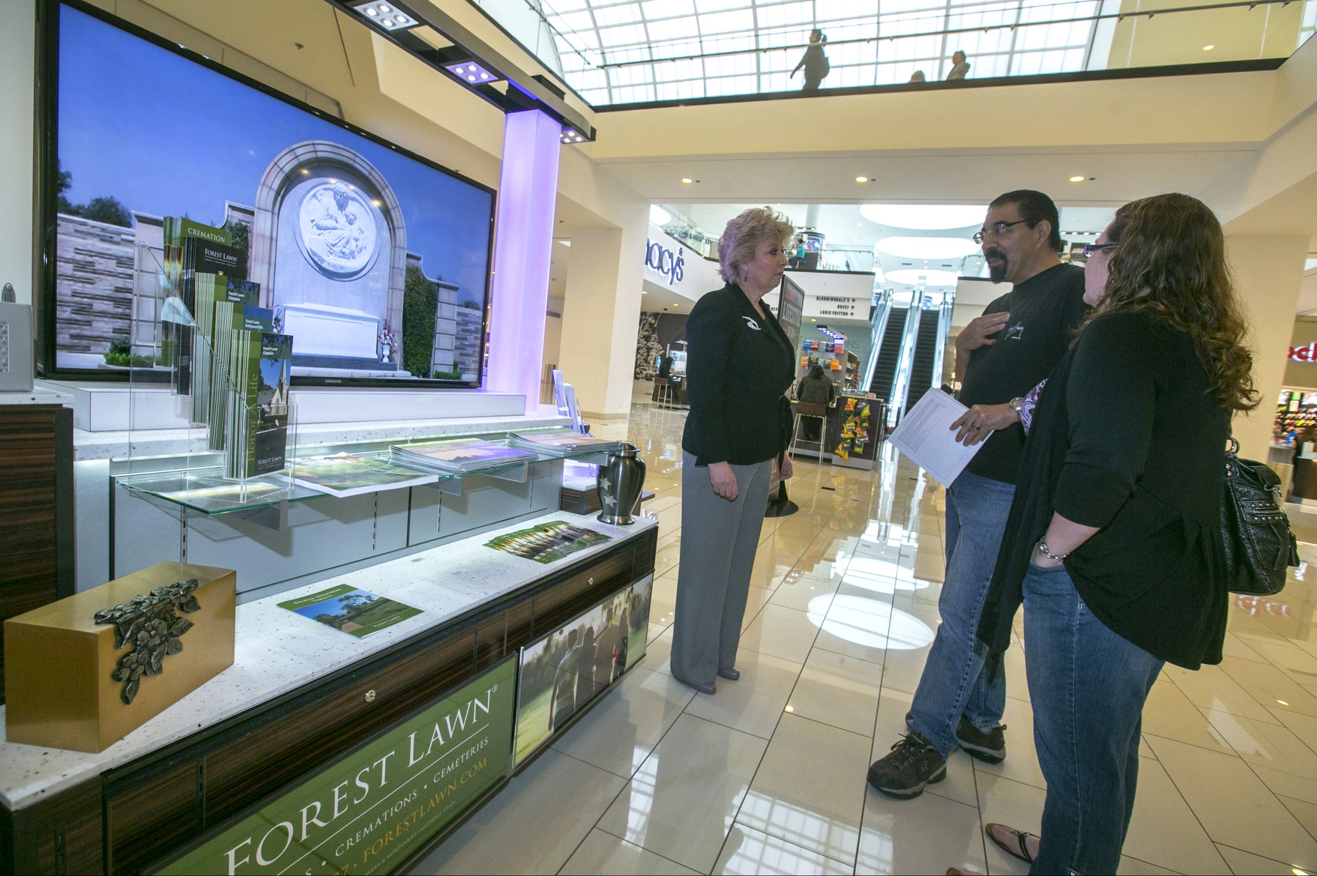 Funeral and casket outlets are heading to the mall