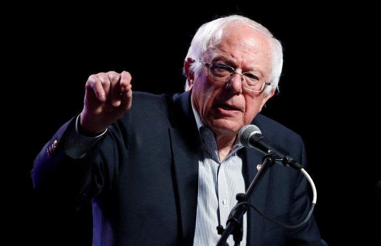 Sen. Bernie Sanders, I-Vt., has called the investigation into his wife politically motivated. (AP Photo/Charlie Neibergall)