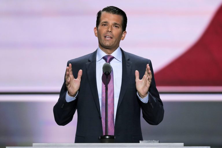 Donald Trump Jr.'s analogy is not an accurate depiction of the threat (or lack thereof) posed by Syrian refugees. Not even close. (AP Photo)