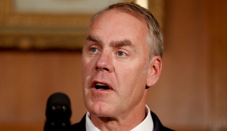 The interior secretary expressed his frustration with how the 1906 Antiquities Act is used in designating national monuments. (AP Photo/Carolyn Kaster, file)