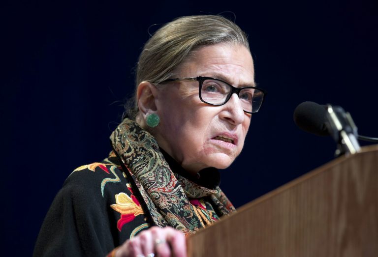 Ginsburg said she was 