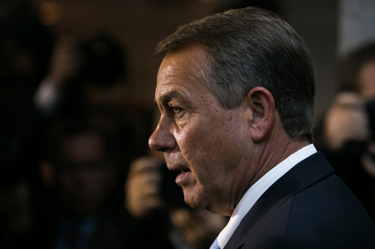 House Speaker John Boehner, R-Ohio, failed to push through a hastily-drafted plan to end the partial government shutdown and raise the nation's debt ceiling ahead of a Thursday deadline. (Examiner/Graeme Jennings)
