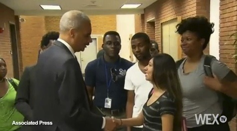 VIDEO: Ferguson seeks peace after Eric Holder’s visit