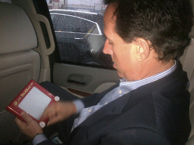 Santorum ‘Studying’ Romney’s ‘Policy Positions’