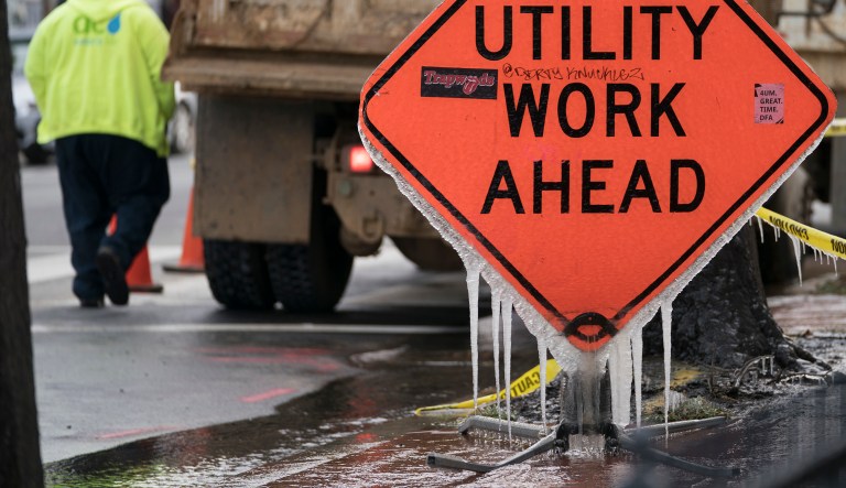 Trump will call on Congress to get behind a bipartisan infrastructure funding program during his first State of the Union address, and he needs Democrats to get on board with the plan, his legislative director said Sunday. (AP Photo/Andrew Harnik)