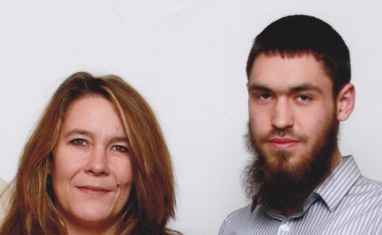 This undated family photo provided by Chris Boudreau shows Boudreau, left, and her son, Damian Clairmont. Clairmont, a Calgary, Canada native, was 22 when he was killed in fighting between rival groups of Islamic militants in the Syrian city of Aleppo. Boudreau feels abandoned by Canadian authorities, who she said failed to tell her they had been observing Damian before he left for Syria. (AP Photo/Boudreau Family)