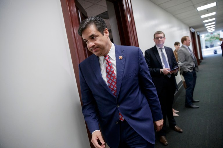 Labrador was defending the American Health Care Act, which passed in the House on Thursday and is now headed to the Senate. (AP Photo/J. Scott Applewhite)