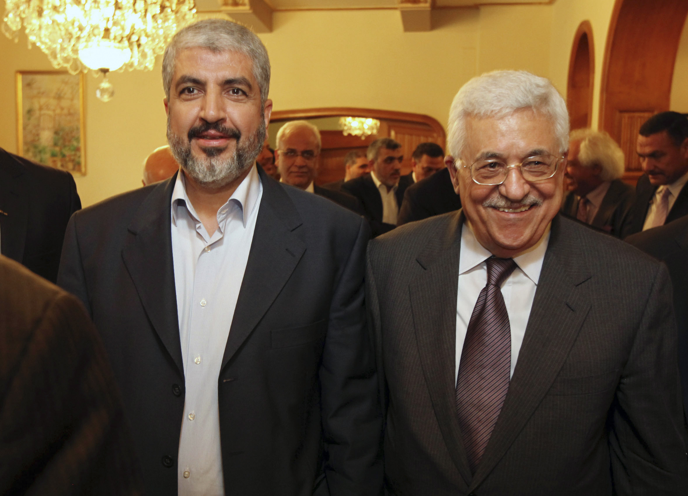 Rival Palestinian leaders discuss reconciliation
