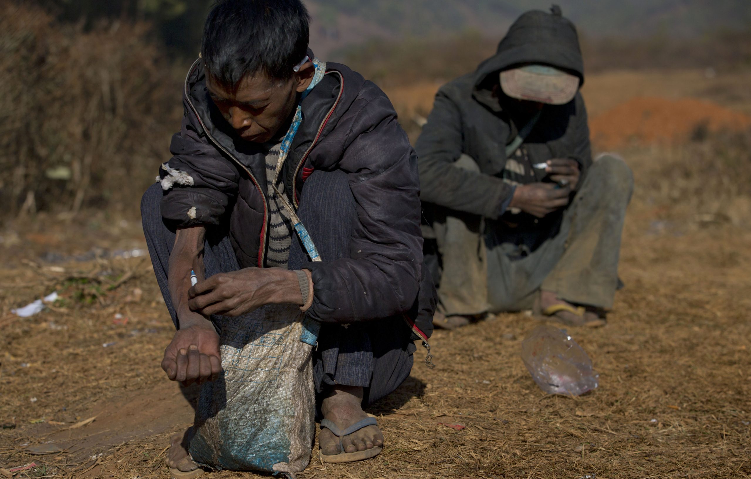 Myanmar opium fight failing; soldiers shooting up