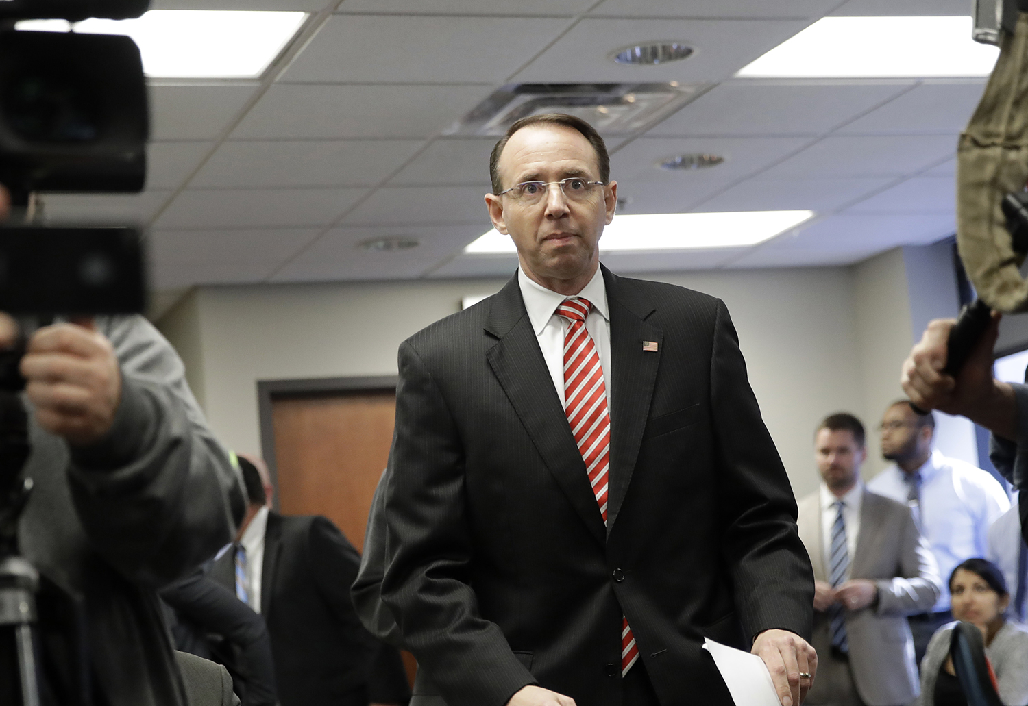 Before he was fired, Comey had concerns about Rod Rosenstein: Report