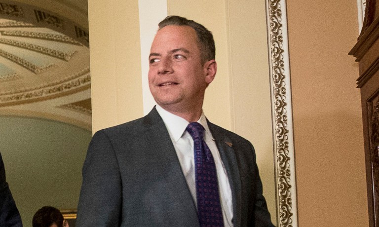 Priebus, who will be Trump's chief of staff in the White House, said the president-elect has also been in talks with some Democrats about positions in his administration. (AP Photo/Andrew Harnik)