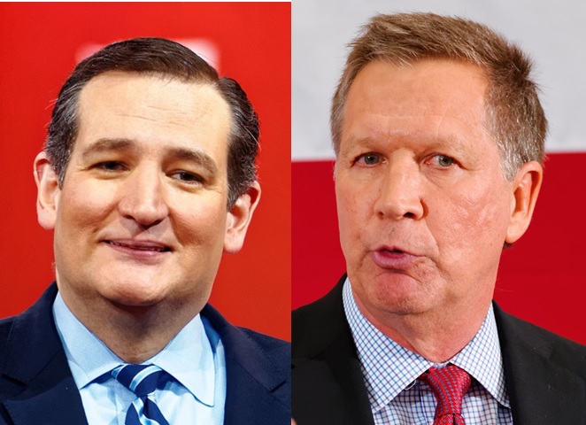 Cruz, Kasich Team Up to Stop Trump in Upcoming States
