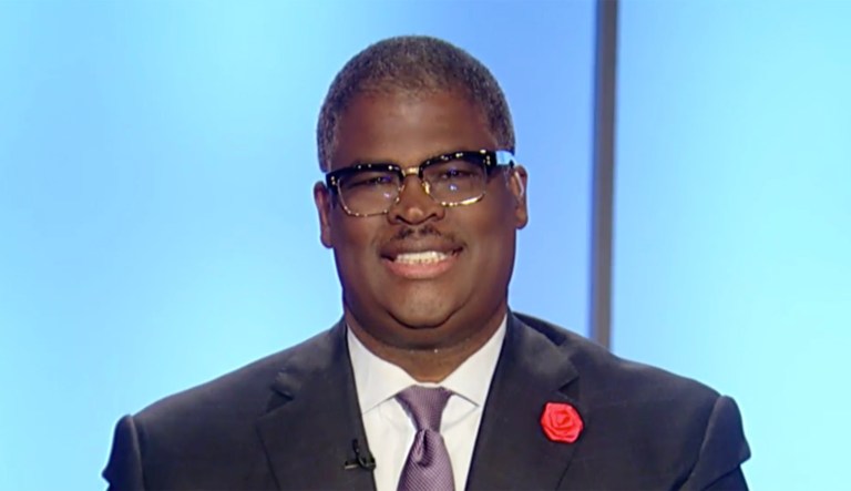 Fox Business Network suspended host Charles Payne while its parent company, 21st Century Fox, investigates sexual harassment claims against him, according to a report. (AP Photo/Chuck Burton, File)