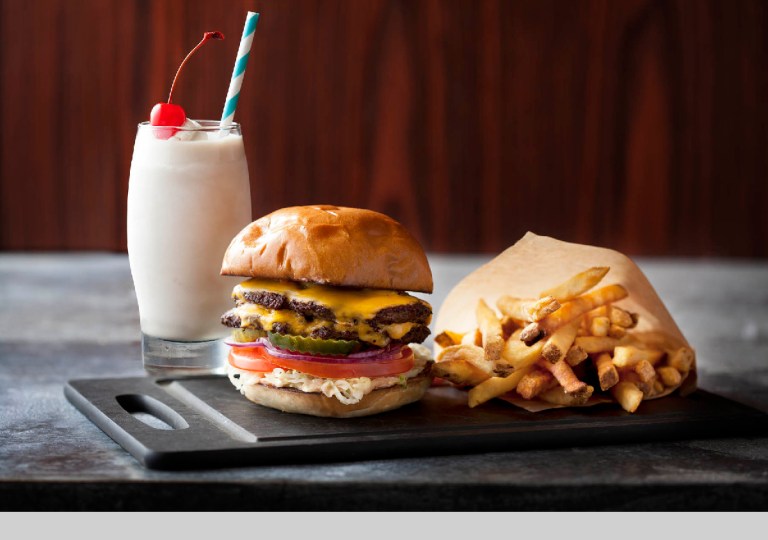 According to Del Frisco's Grille, the Hillary Clinton burger contains 