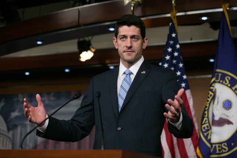 House Speaker Paul Ryan said 