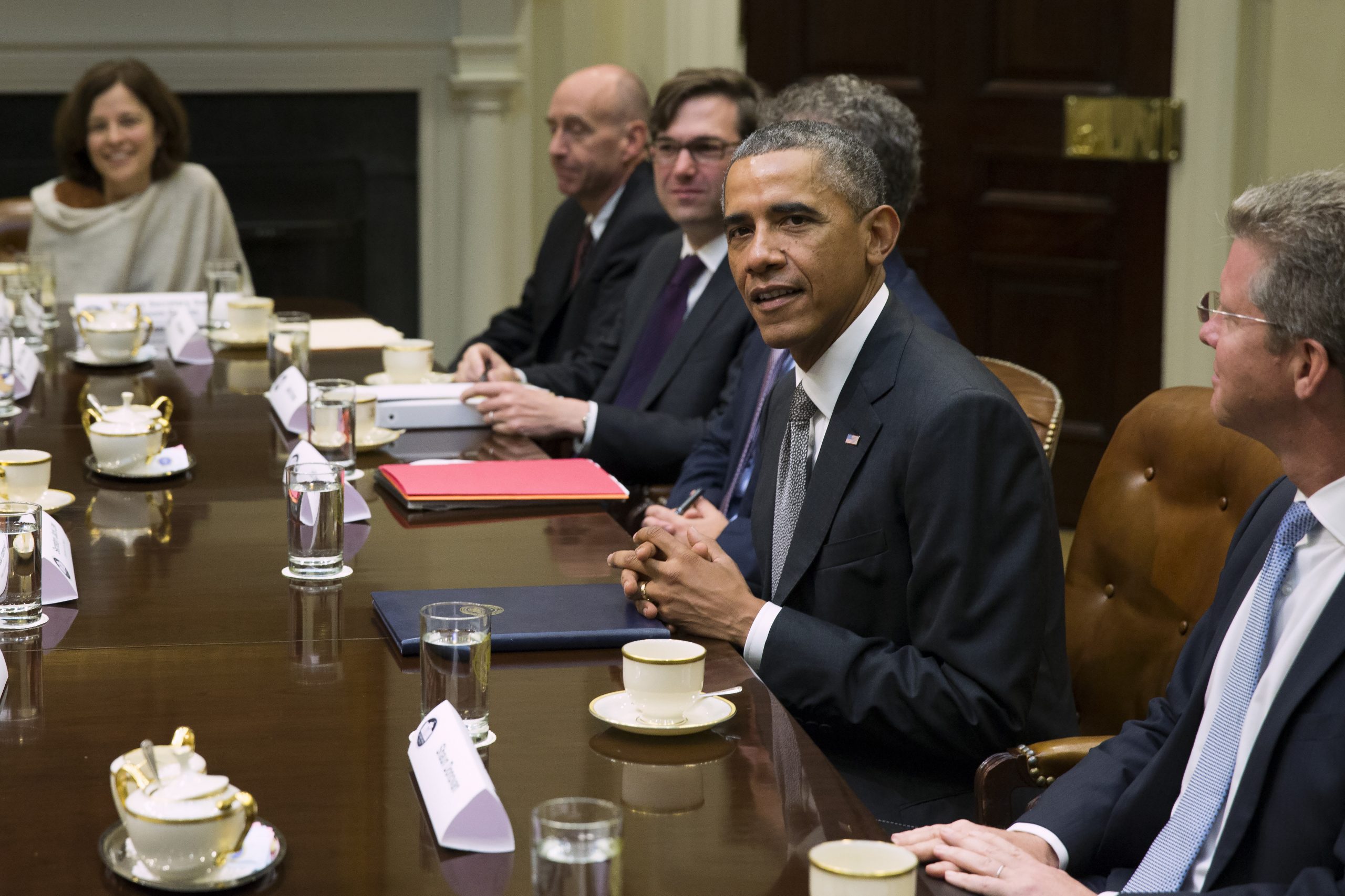 Obama applauds financial chiefs for Dodd-Frank implementation