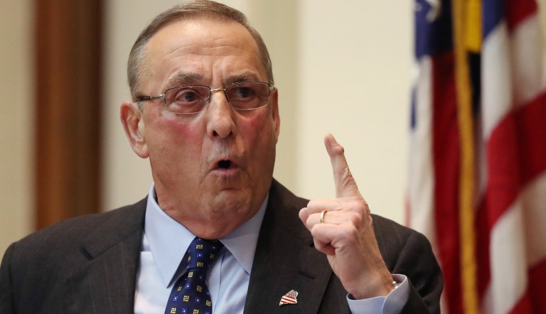 Gov. Paul LePage, a Republican, said that the expansion will need to be paid for first. (AP Photo/Robert F. Bukaty)