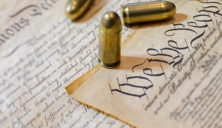 After the recent school shooting in Florida, gun control has once again become a topic of national public debate. The judiciary branch is just as divided as the common man. (iStock)