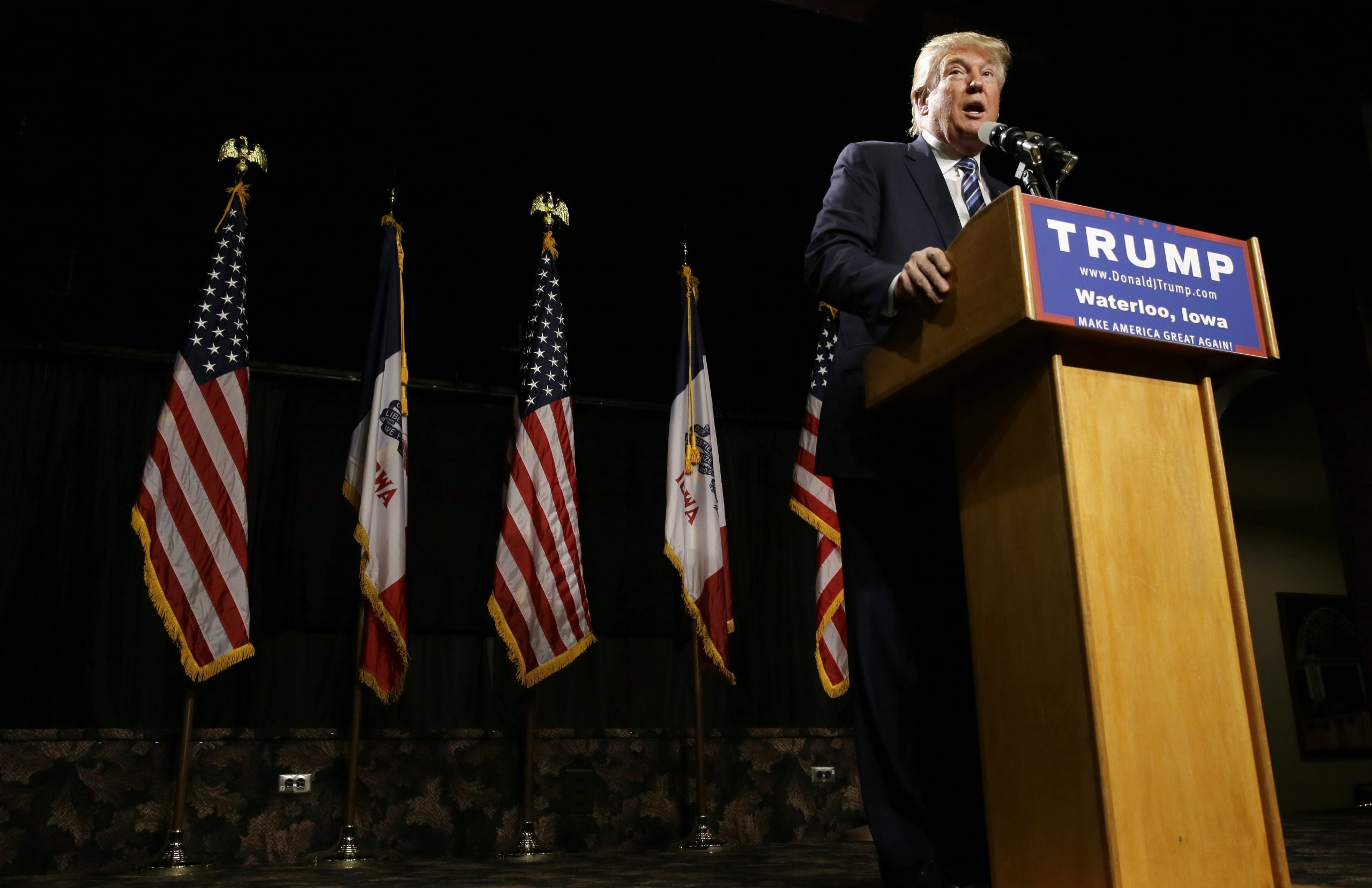 This poll still shows Trump leading