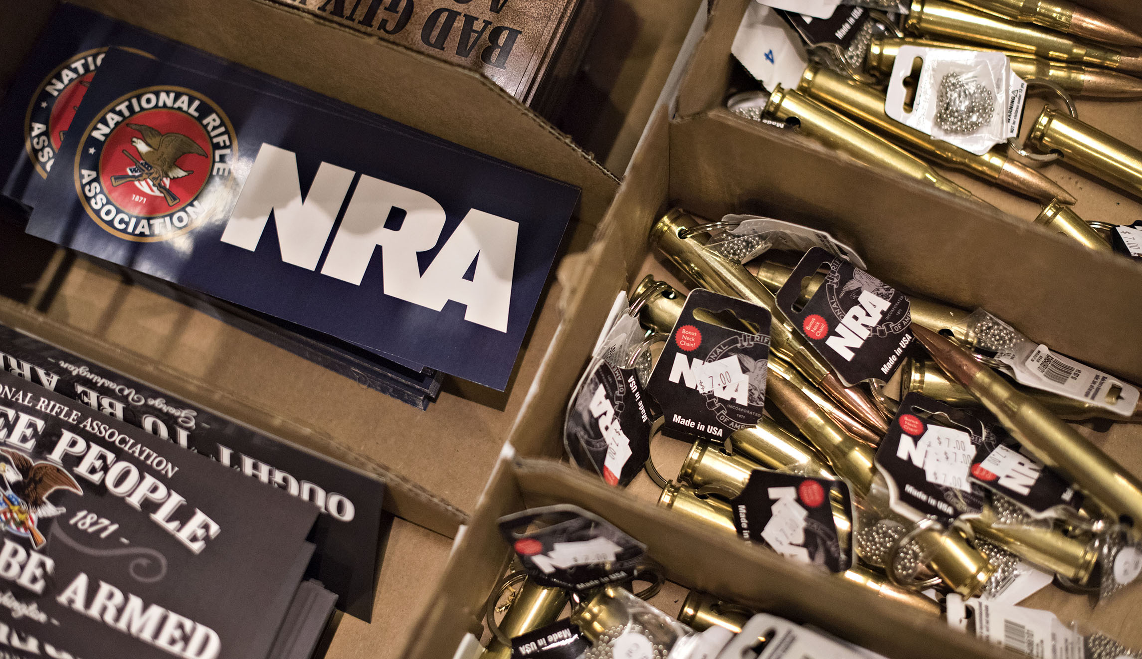 University professor spray-paints fake blood on an NRA member’s house