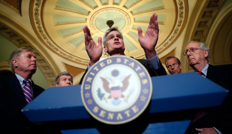 The group says the bill doesn't give states enough time to set up new healthcare programs. (AP Photo/Alex Brandon)