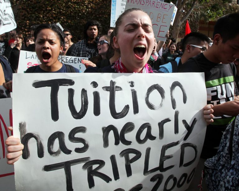 Last year, columnist Kathleen Parker wrote that since 1985, the cost of higher education has increased 538 percent, while inflation over the same period has gone up only 121 percent. (AP Photo)Â 