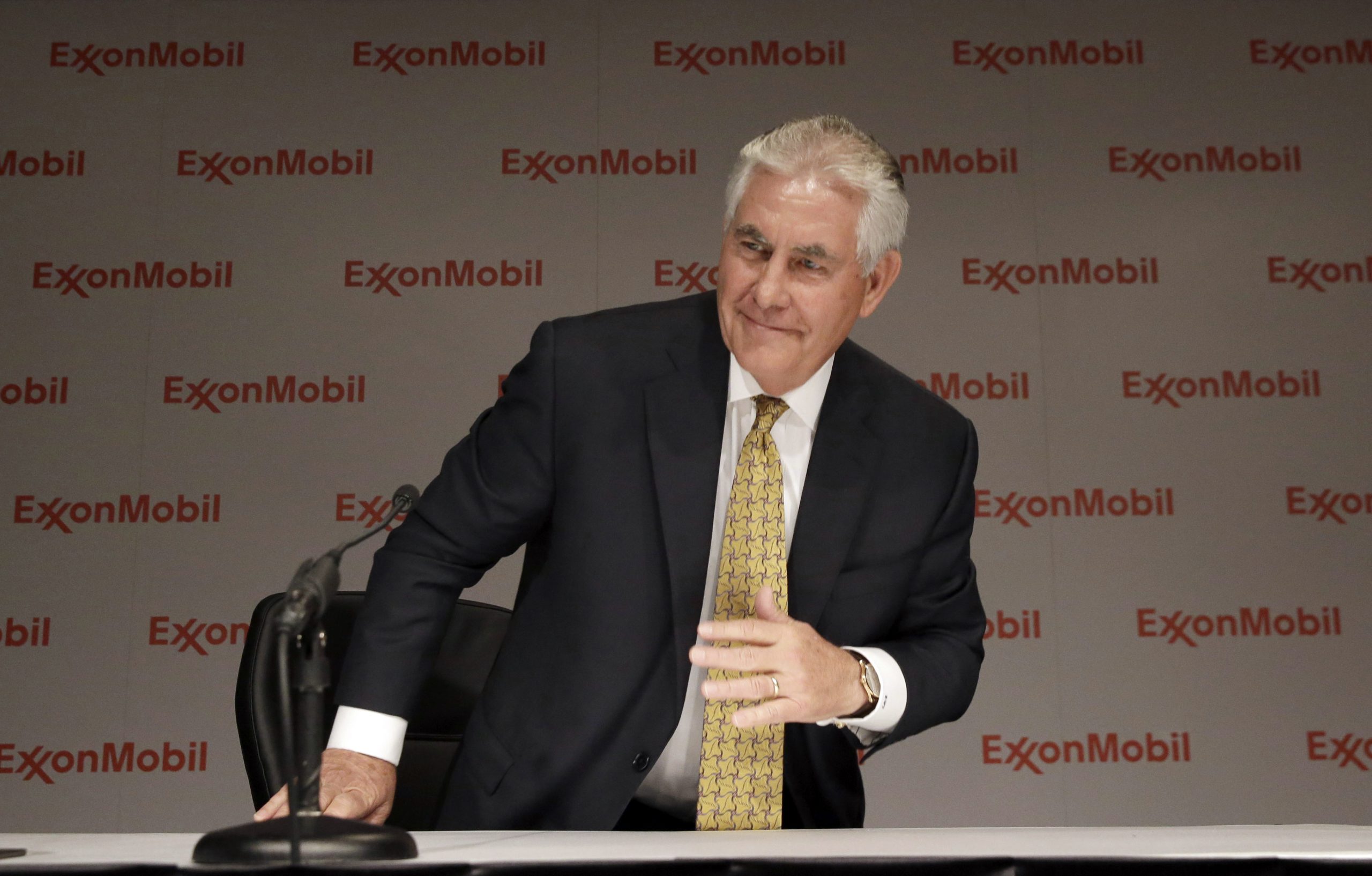 Exxon CEO: Sanctions not hurting Russia operations
