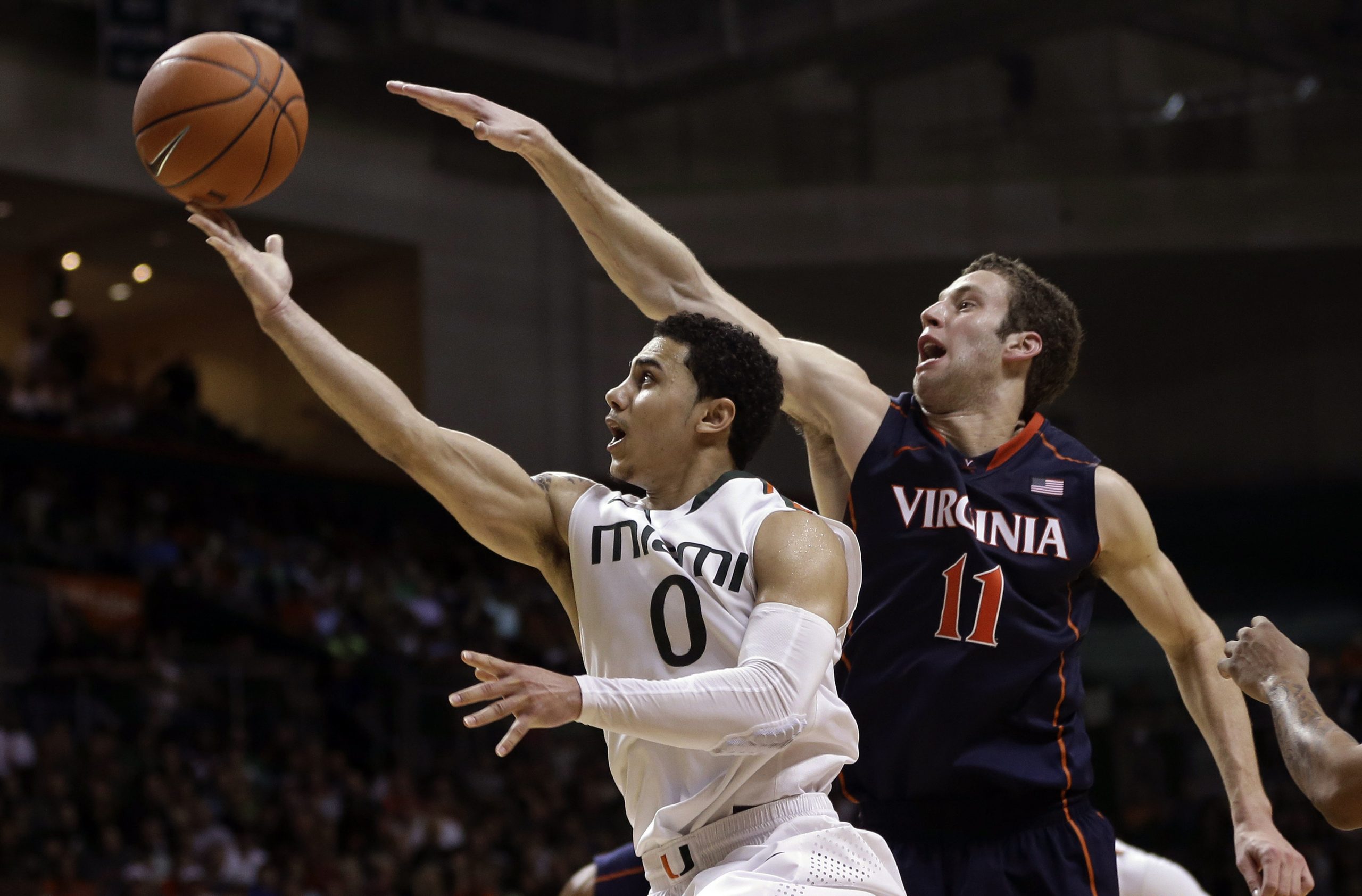 Virginia gives a scare but No. 2 Miami holds on
