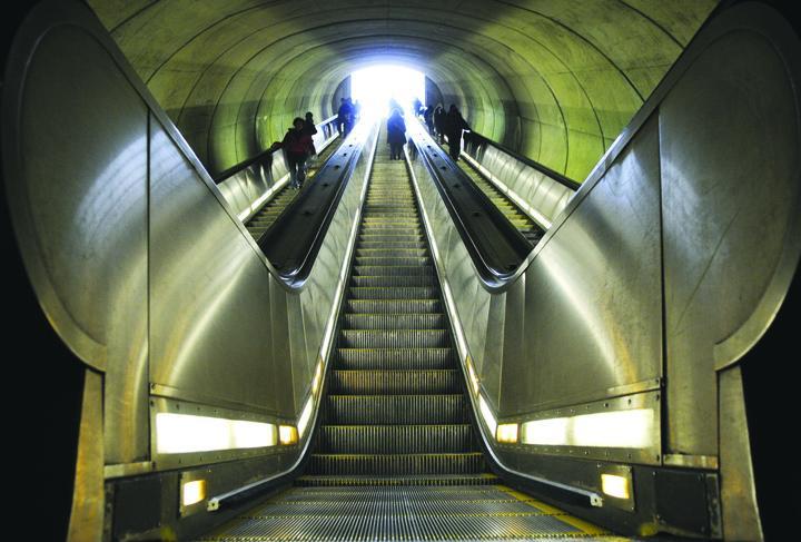Dupont Circle escalator (Examiner file photo)